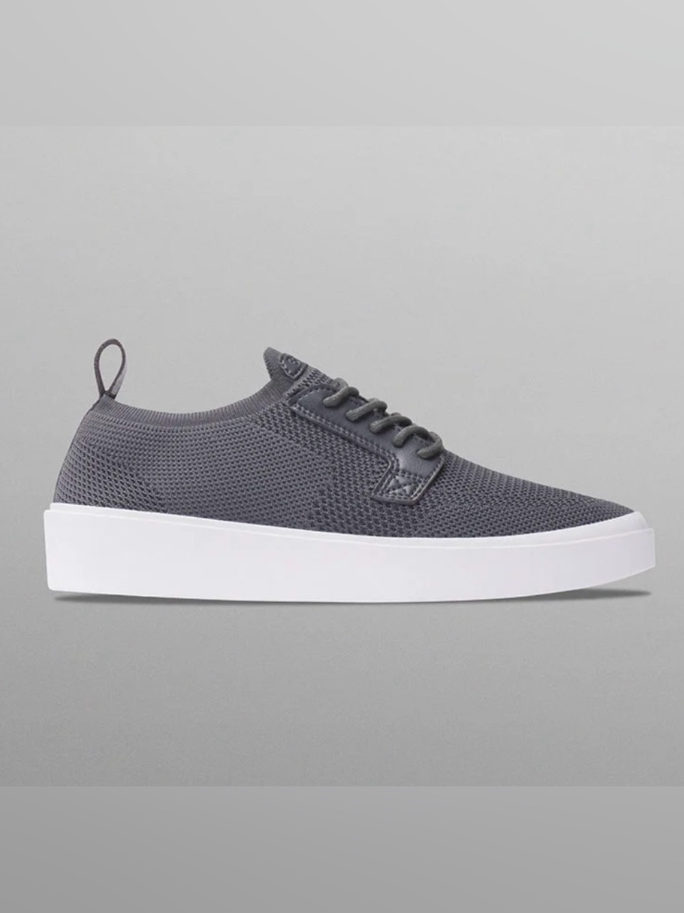 BYLT Basics Men's charcoal Lido Knit shoe